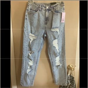 Wild Fable distressed Mom jeans